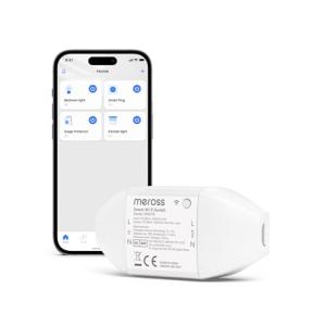 Meross Interruptor Universal Inteligente WiFi, 10A Interrup…