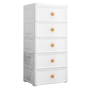 Armario infantil de 6 capas de color blanco versátil para s…