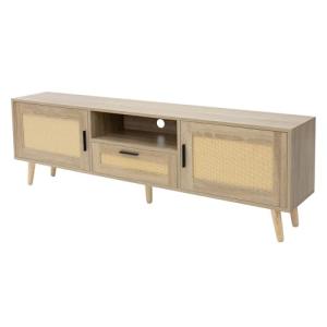 ML-Design Mueble Bajo para TV 160x50,5x30 cm Cómoda Rústica…