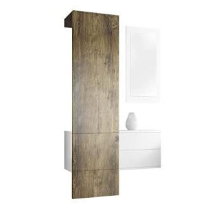 Vladon Mueble recibidor Carlton Set 2, Mueble de Entrada Co…