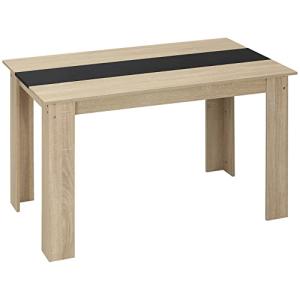 HOMCOM Mesa de Comedor para 4-6 Personas, Mesa de Cocina Re…