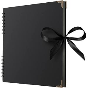 Bstorify - Álbum de fotos grande negro cuadrado de 80 págin…