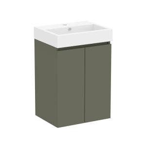 Baikal Mueble de Baño Mini. Mueble MONTADO. 2 Puertas Suspe…