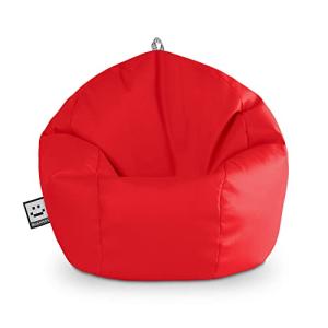 HAPPERS Puff Pelota Polipiel Interior Rojo