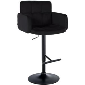 CLP Taburete de Bar los Angeles en Terciopelo I Silla de mo…