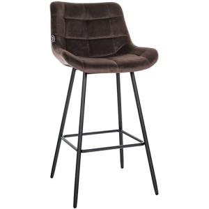 CLP Taburete De Bar Weston En Terciopelo o Polipiel I Silla…