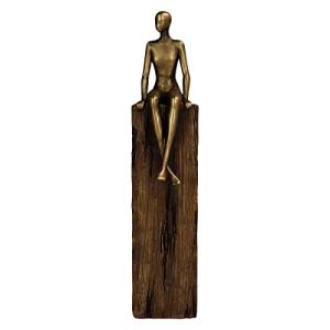 BY SIGRIS Origen Home Decor - Figura Persona Pedestal Figur…