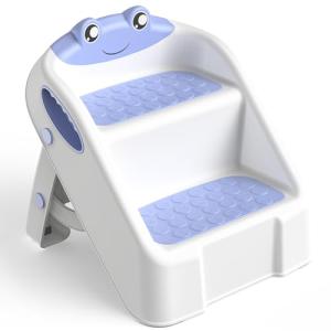 Taburete Plegable de Escalon Infantil, Escalera de 2 peldañ…