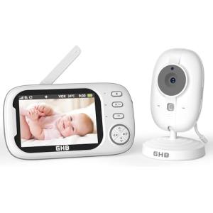 GHB Camara Vigilancia Bebe Vigilabebes con Camara con LCD 3…