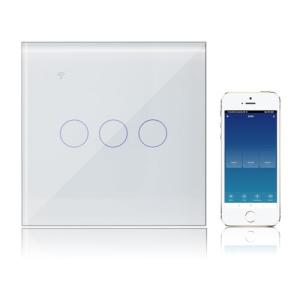 KETOTEK Inteligente Interruptor Tactil WIFI 3 Gang 1 Via Al…