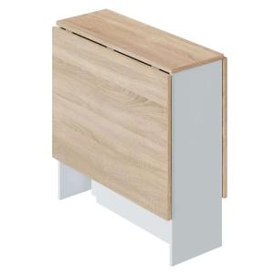 Habitdesign Mesa Auxiliar con Alas Abatibles, Mesa Cocina,…