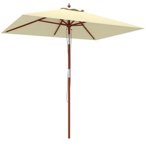 Outsunny Sombrilla Terraza Exterior 200x150 cm Sombrilla de…