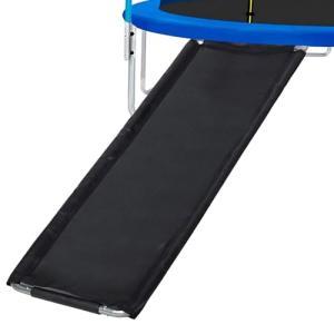 Tobogán de cama elástica | Escalera de trampolín fácil de m…
