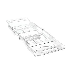 Bandeja para bañera de plástico, 56 – 80 cm, ajustable, ext…