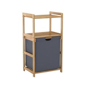 Fexplendid Cesta Ropa Sucia, Mueble Ropa Sucia, Bambú, 80X4…