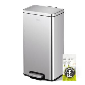 EKO Madison Cubo de Basura Cocina 30L con Pedal y Cierre Su…