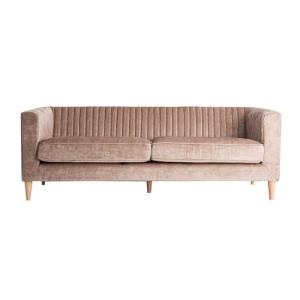 HABITMOBEL Sofa 3 PLAZAS Terciopelo Art Deco