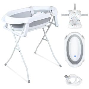 Ansobea Bañera Plegable para Bebés Con Estructura y Soporte…