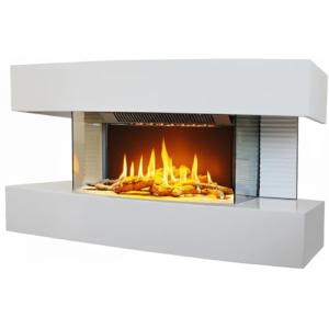 CHEMIN'ARTE Chimenea eléctrica de Pared con calefacción Lou…