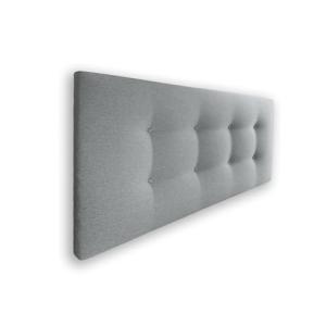Silcar Home - Cabecero de Cama Carlo 135 Tejido Gris Claro…