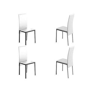 MOMMA HOME Set de 4 Sillas de Comedor - Modelo Melbourne -…