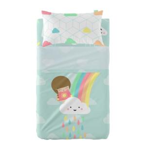 HappyFriday Juego de Sábanas Happynois Rainbow Multicolor C…