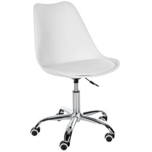CLP Taburete de Trabajo Laflin I Asiento tapizado con Funda…