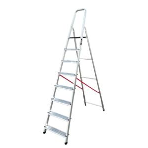 BTF - Escalera Tijera Plegable - 8 Peldaños en Aluminio - E…
