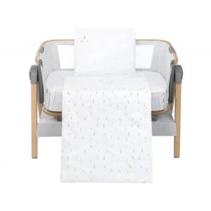Juego de cama para minicuna 5 piezas Elephant Time