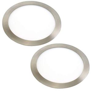 Jandei - 2x Downlight LED 18W Redondo, Plano Empotrable, 14…