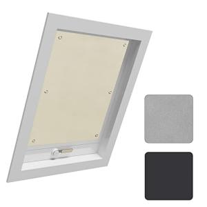 WOLTU Persiana Enrollable Ventana de Techo sin Taladrar, Co…