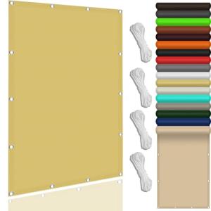 Toldo Vela de Sombra Impermeable 120 x 460 cm Impermeable P…