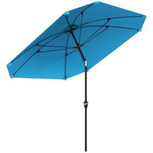Outsunny Sombrilla Terraza Exterior 233x233 cm Sombrilla de…