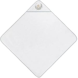 Interbaby - Capa de Baño Bebe Blanco/Gris | Toalla Bebe con…