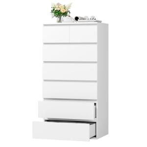 FOREHILL Cómoda Dormitorio con 7 Cajones, Cómodas y Cajoner…