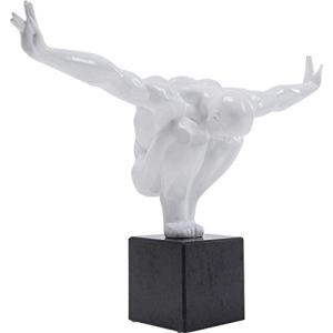 KARE Fitness Estatua Diseño Hombre Escultura Deco Atleta, B…