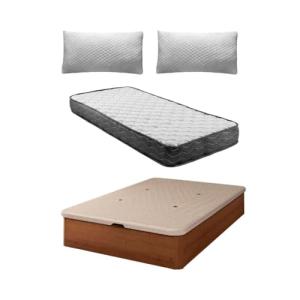 SHIITO | Conjunto Descanso: Colchón de Alta Densidad 150x19…