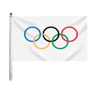 Bandera Olímpica Olipeak 90x150cm,Bandera Juegos Olímpicos,…