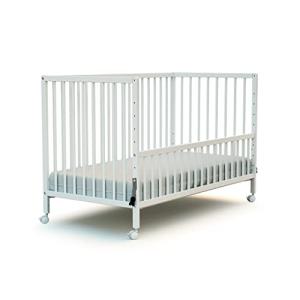 WEBABY - Cuna bebe colecho madera - Blanco - 60 x 120-124 x…