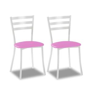 ASTIMESA Silla de Comedor, Rosa, 39 cm x 46 cm x 84 cm