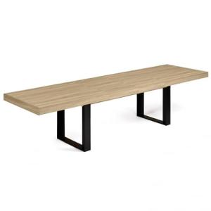 IDMarket Phoenix - Mesa de comedor extensible rectangular (…