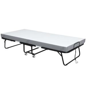 HOMCOM Cama Plegable 200x90x42,5 cm Cama de Camping Portáti…