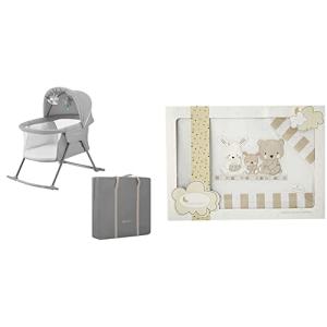 Kinderkraft Cuna Bebé Lovi, Moisés, Bolsa de Transporte, Ju…