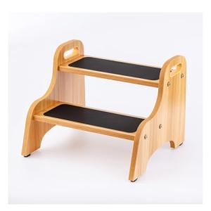StrongTek Taburete de Madera de 2 escalones para niños con…