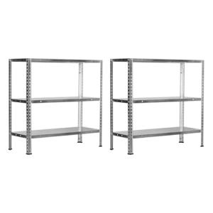 7H SEVEN HOUSE Pack 2 Estanterías Modulares Metálicas Steel…