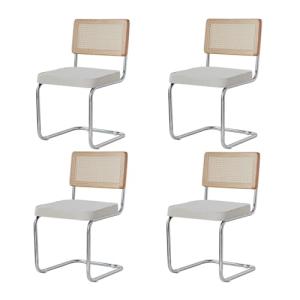 BenyLed Pack 4 Sillas de Comedor Estilo Nórdico Silla Escan…