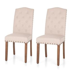 ALPHA HOME Juego de 2 sillas de Comedor capitoné, sillas de…