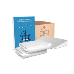 DORMISSIMO Pack 2 sábanas Protectoras 60x120 cm   cuña elev…