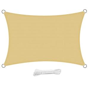 swift Toldo Vela de Sombra Rectangular 3x4 Metro HDPE Trans…