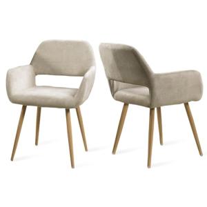 MEUBLE COSY Juego de 2 Sillas de Comedor Escandinavo Sillón…